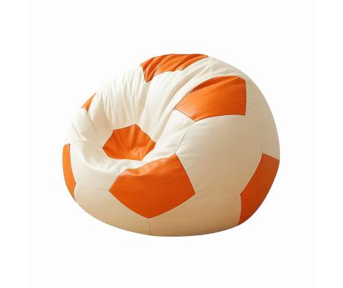 Football Small - Orange, White