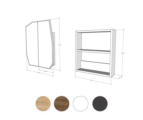 Quartz Cabinet - Black