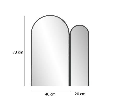 Peegel Classe Mirror - Black