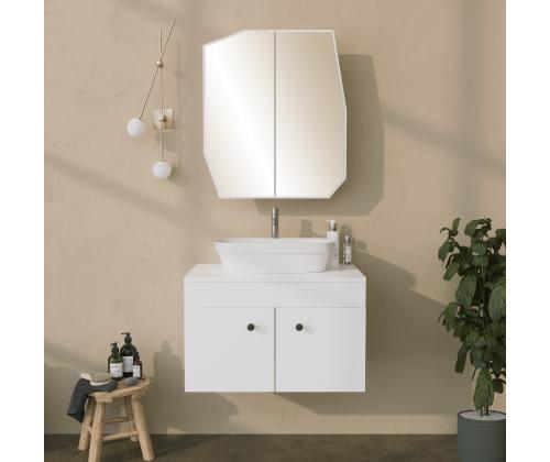 Quartz Cabinet - White