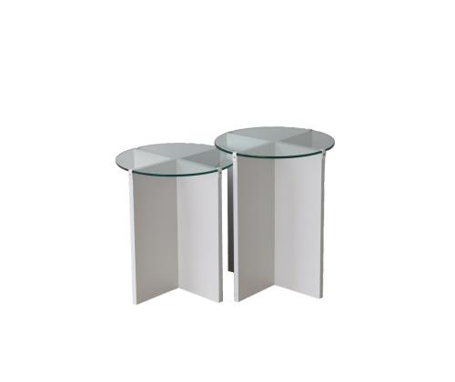 Mööblikomplekt lauad Lily - White