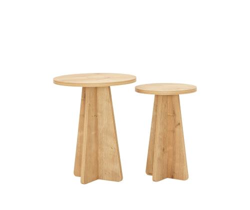 Mööblikomplekt lauad Mushroom - Sapphire Oak