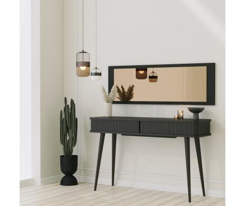 Peegel Basic - 40x120 - Bronze, Black