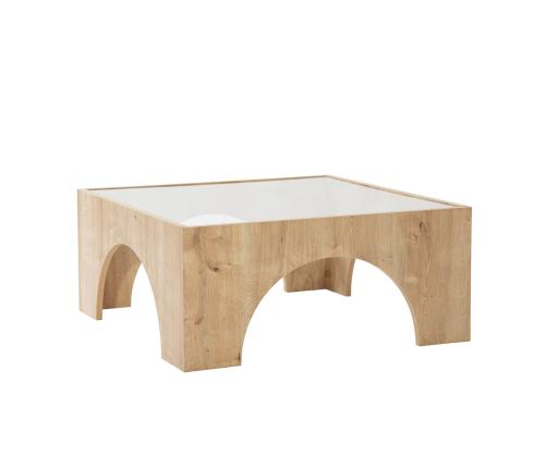 Kohvilaud Seine - Sapphire Oak, Transparent