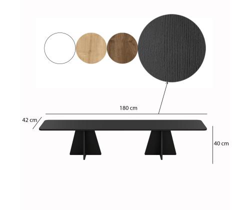 Kohvilaud Mushroom - Black