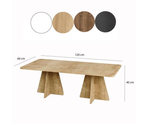 Kohvilaud Mushroom 2 - Sapphire Oak