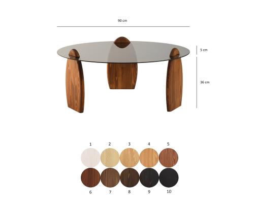 Kohvilaud Surf - Chesnut, Fume