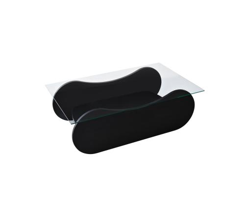 Kohvilaud Brise - Black, Transparent