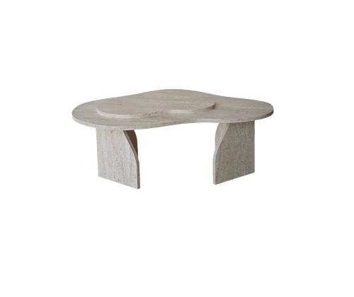 Kohvilaud Melted - Travertine