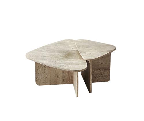 Kohvilaud Ballare Set - Travertine