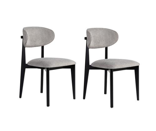 Mööblikomplekt toolid Lionte - Grey, Black