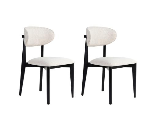 Mööblikomplekt toolid Lionte - White, Black