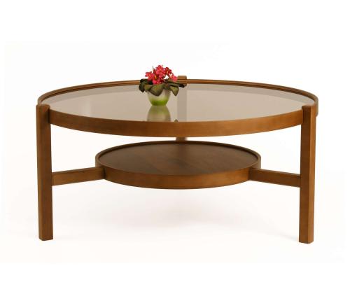 Kohvilaud Flora - Walnut