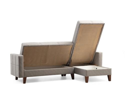 Diivan Polya - Light Grey