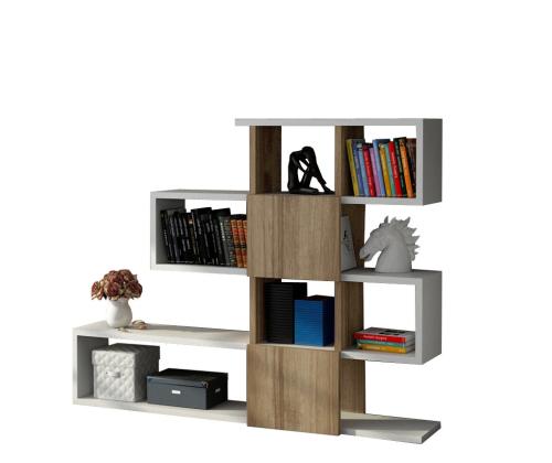 Karlin - White, Walnut