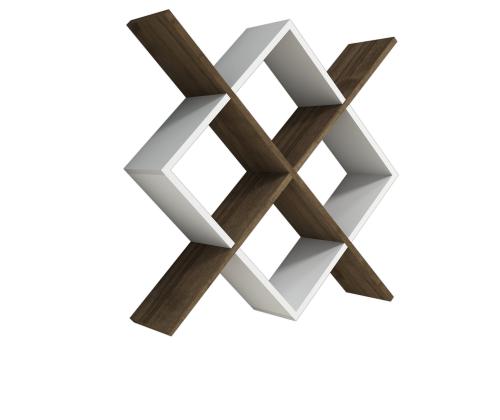 Semo - Walnut, White