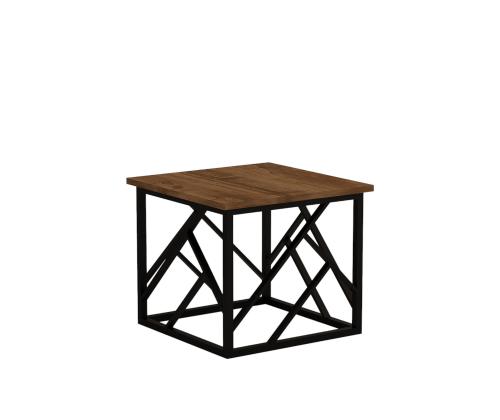 Kohvilaud Woda - Walnut, Black