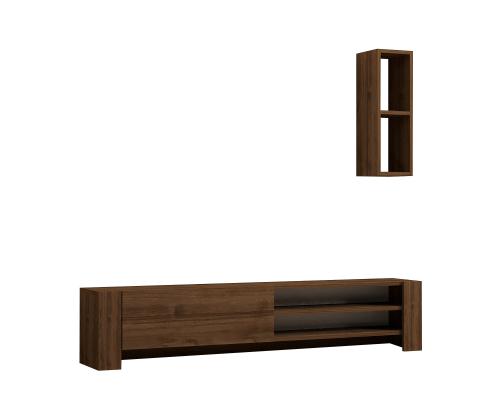 TV laud Naz - Walnut