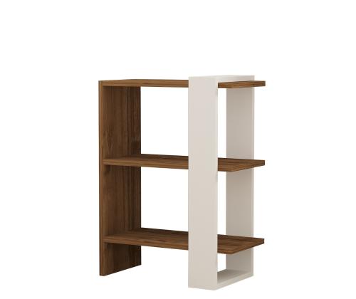 Gaye - Walnut, White