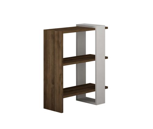 Gaye - Walnut, White