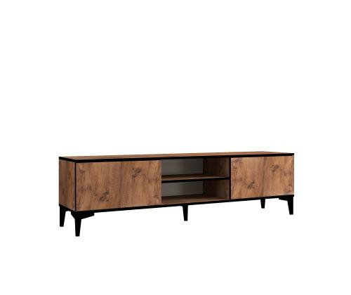 TV laud Begi - Atlantic Pine, Black