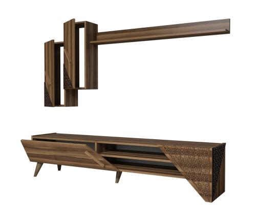 TV laud Beril - Walnut