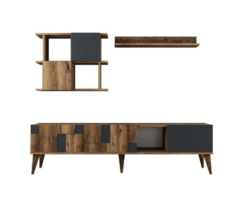 TV laud Madrid - Anthracite