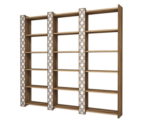 City 3 - Walnut, White