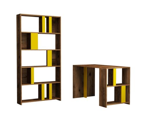 Lima - Walnut, Yellow