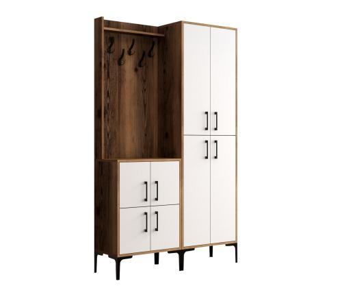 Berlin BA - Walnut, White