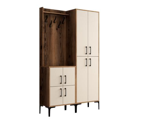 Berlin BA - Walnut, Cream