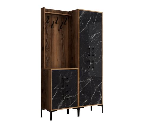 Berlin BA - Walnut, Black Marble