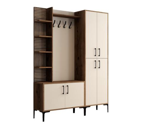 Viyana DA - Walnut, Cream