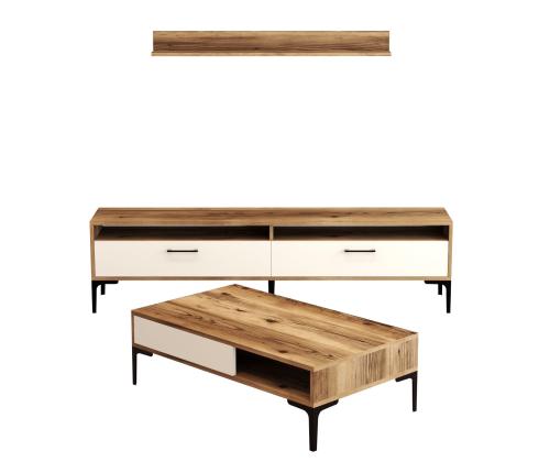 Istanbul - Walnut, Cream