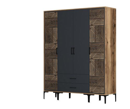 Kumsal PTP - Walnut, Anthracite