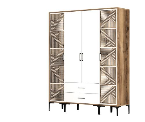 Kumsal PTP - Walnut, White