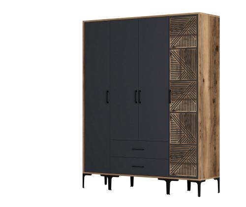 Kumsal STP - Walnut, Anthracite