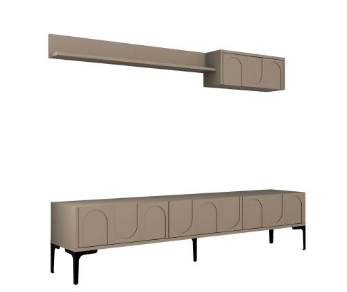 TV laud Lyon 2 - Atlas, Black