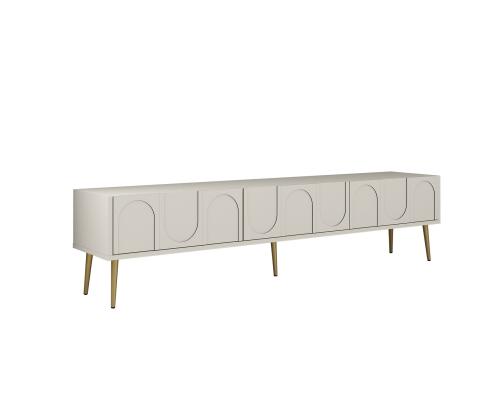 TV laud Lyon 43 - Cream, Gold
