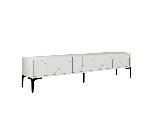 TV laud Lyon 42 - White, Black