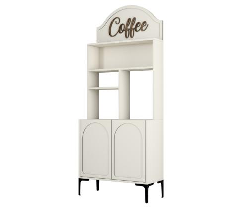 Kohvilaud Lyon 80 - Cream, Black