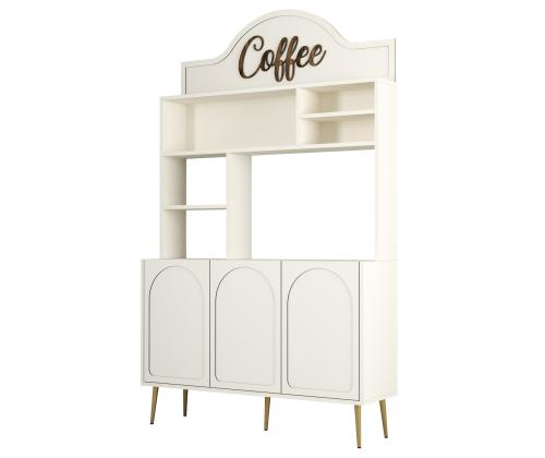 Kohvilaud Lyon 120 - Cream, Gold