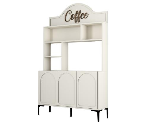 Kohvilaud Lyon 120 - Cream, Black