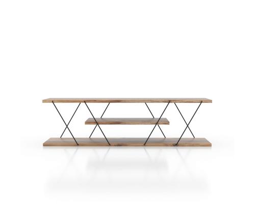 TV laud Canaz v2 - Black, Walnut