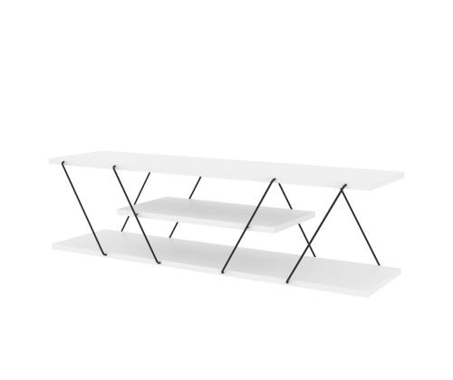 TV laud Canaz v2 - White, Black