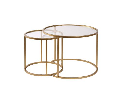 Kohvilaud Aurum - 60, 42 - Gold, Transparent