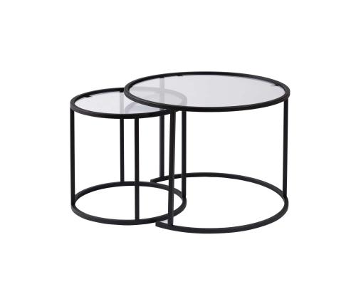 Kohvilaud Aurum - 60, 42 - Black, Transparent