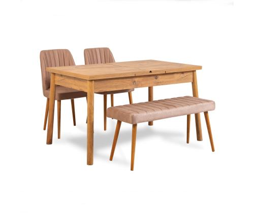 Mööblikomplekt toolid Santiago Atlantice-Stone