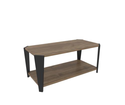 Kohvilaud Monaco - Walnut, Black