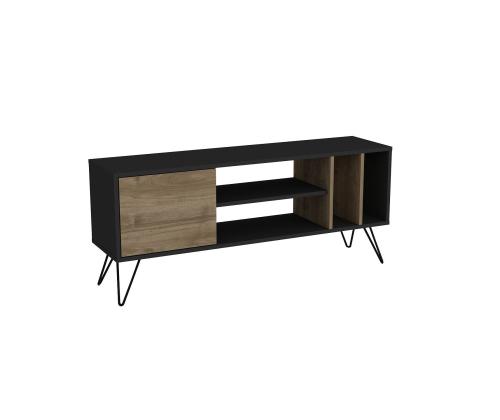TV laud Mistico (140) - Walnut, Black